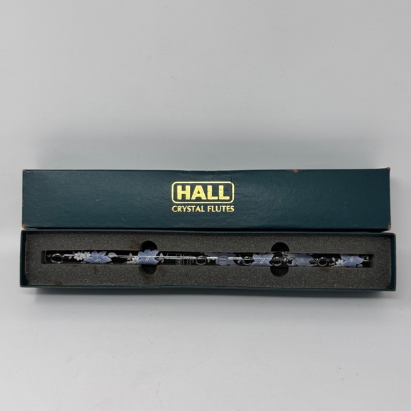 Hall Crystal Flutes – Clematis Piccolo in C – Made in USA (With Box) - Picture 1 of 7